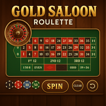 Lizaro - Gold Saloon Roulette - Live Casino Game